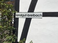 Landgut Breibach - Breibach Estate wall sign