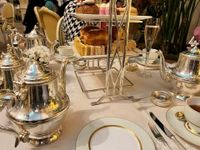 The Ritz Afternoon Tea table