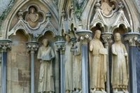 Wells Cathedral Figures
